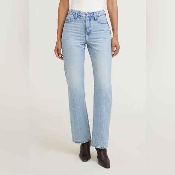 Dynamite Denim - Dynamite Straight Leg Jeans in Light Wash Blue